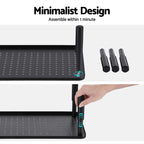 Artiss Monitor Stand Adjustable Riser For Computer Monitor And Laptop 3 Height Desk Organizer Black