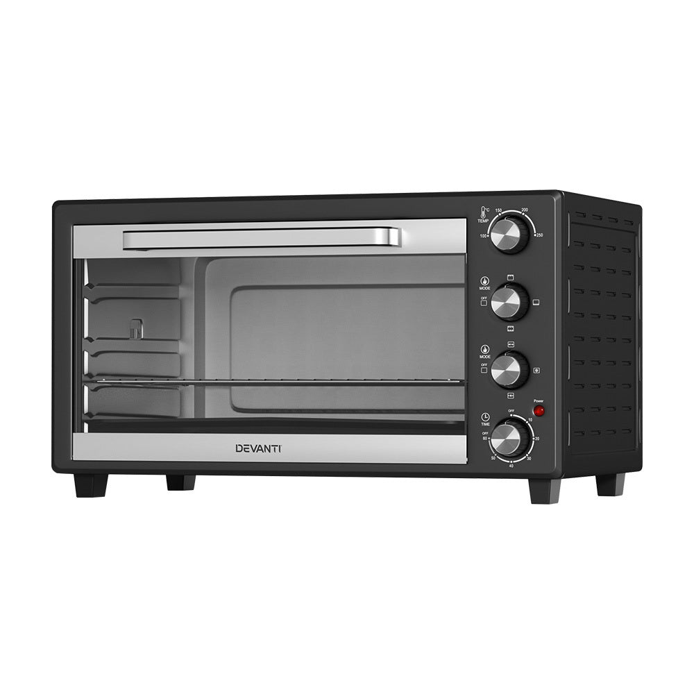 Devanti 60L Convection Oven Electric Fryer Ovens 2000W Main image