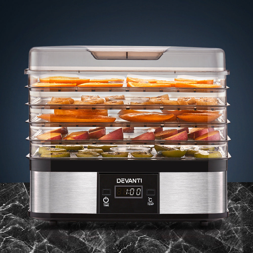 Devanti 5 Trays Food Dehydrator Hauptbild