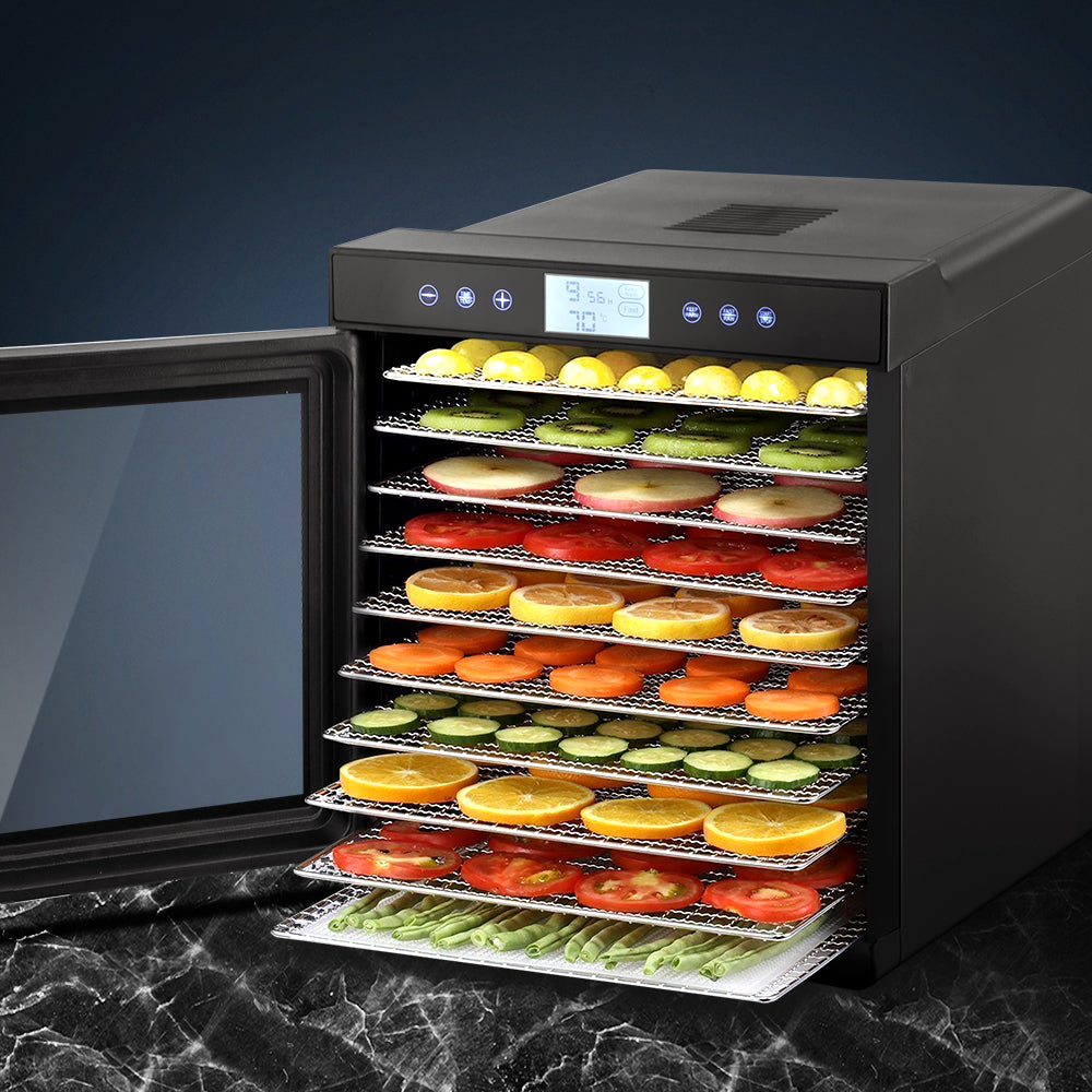 Devanti 10 Trays Food Dehydrator Stainless Steel Tray Hauptbild
