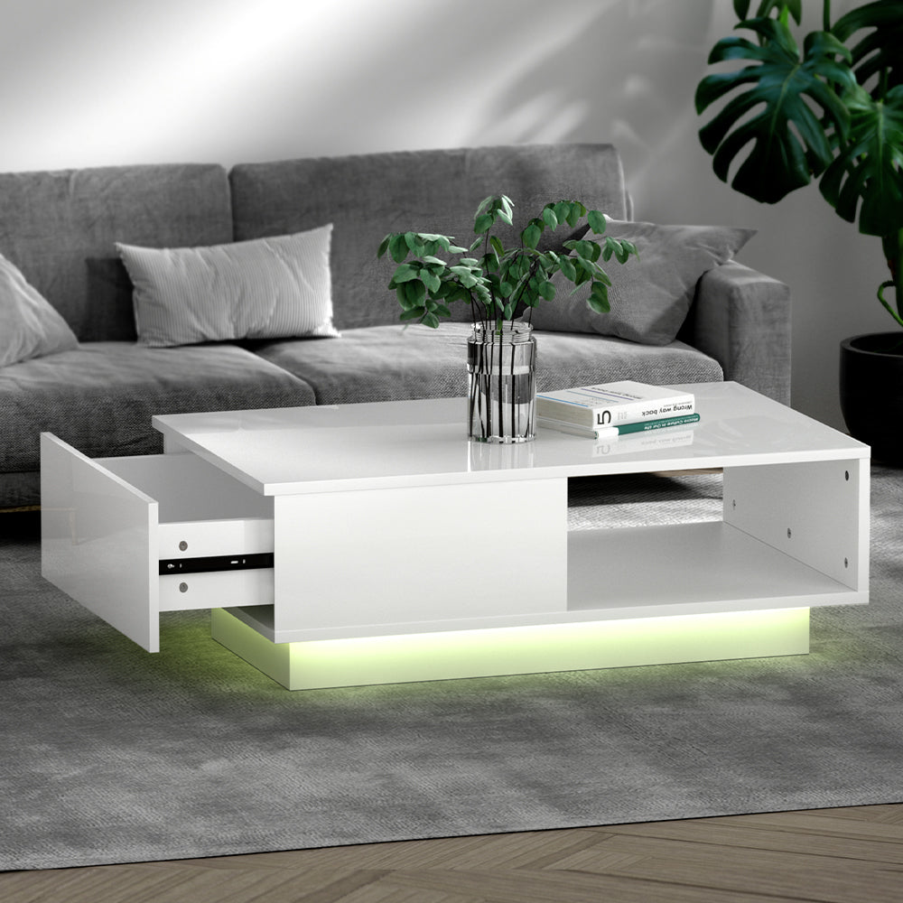 LED-lit low-height Coffee Table Main image