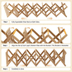 Artiss 7 Tier Bamboo Foldable Shoe Rack Organizer Entryway