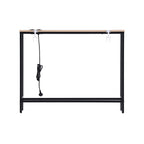 Artiss Console Table Entryway Hallway Display Desk Charging Station Wood