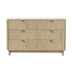 Artiss 6 Chest of Drawers Dresser Table Pine