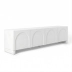Artiss TV Unit Entertainment Unit Storage Cabinet Adjustable Shelf 180cm White