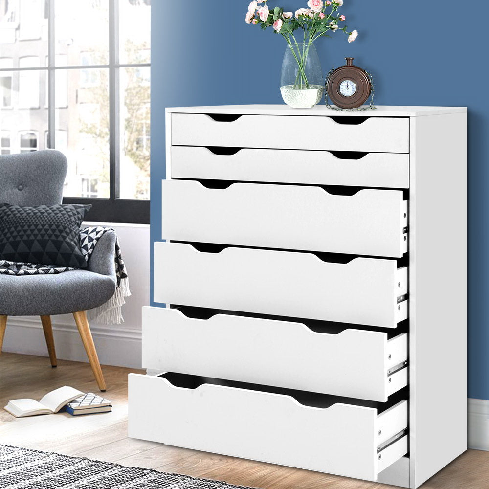 Myla Chest of Drawers - White Secondary image