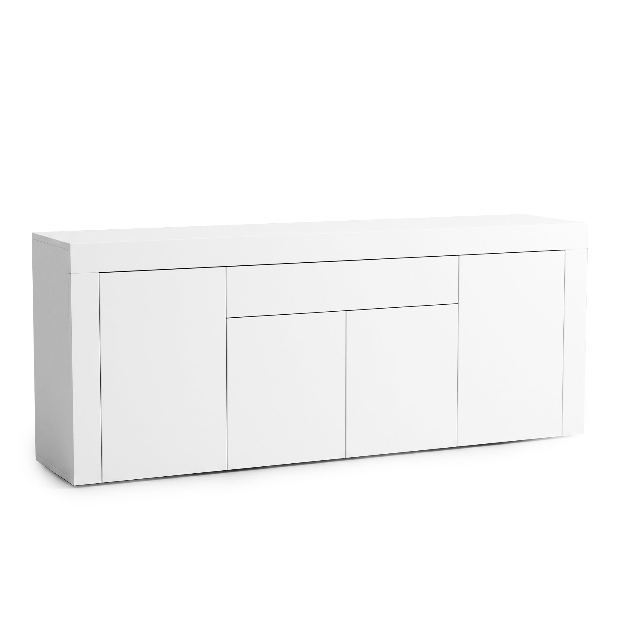 Buffet Sideboard Cabinet 180cm Cupboard Pantry Storage Drawer White DANA Main image