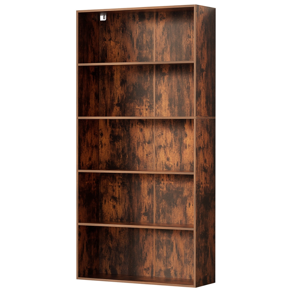 Bookshelf 5 Tiers Walnut Main image