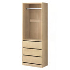 Artiss Wardrobe Clothes Closet Storage Organizer Pine