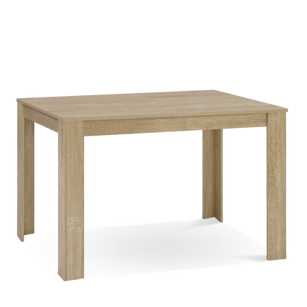 120cm 4-seater Rectangular Dining Table - Natural Oak Main image