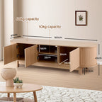 Artiss TV Unit Entertainment Unit Storage Cabinet 160cm Pine