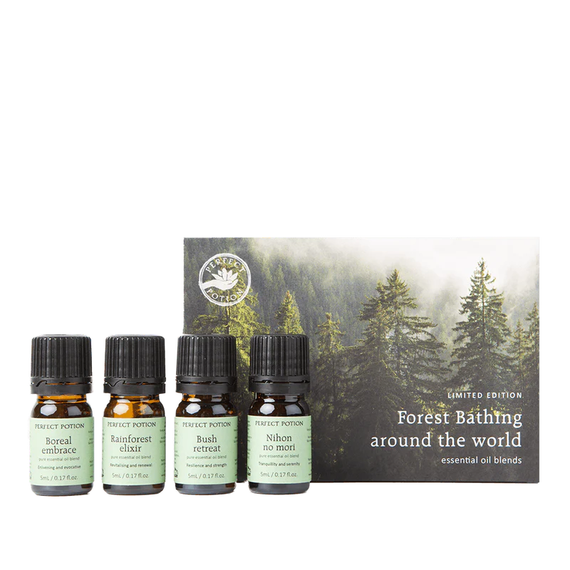Forest Bathing Around the World Essential Oil Blends Kit