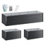 Green Fingers 2-in-1 Raised Garden Bed Kit, 320cm/160cm| 77cm Extra Deep Ergonomic Planter Box | Protect Your Back | Galvanised Steel Vegetable Flower Pot for Outdoor Garden | Includes Gloves & Pegs
