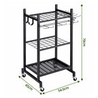 Gardeon Garden Tool Organizer with Wheels Heavy Duty Garage Yard Storage Cart