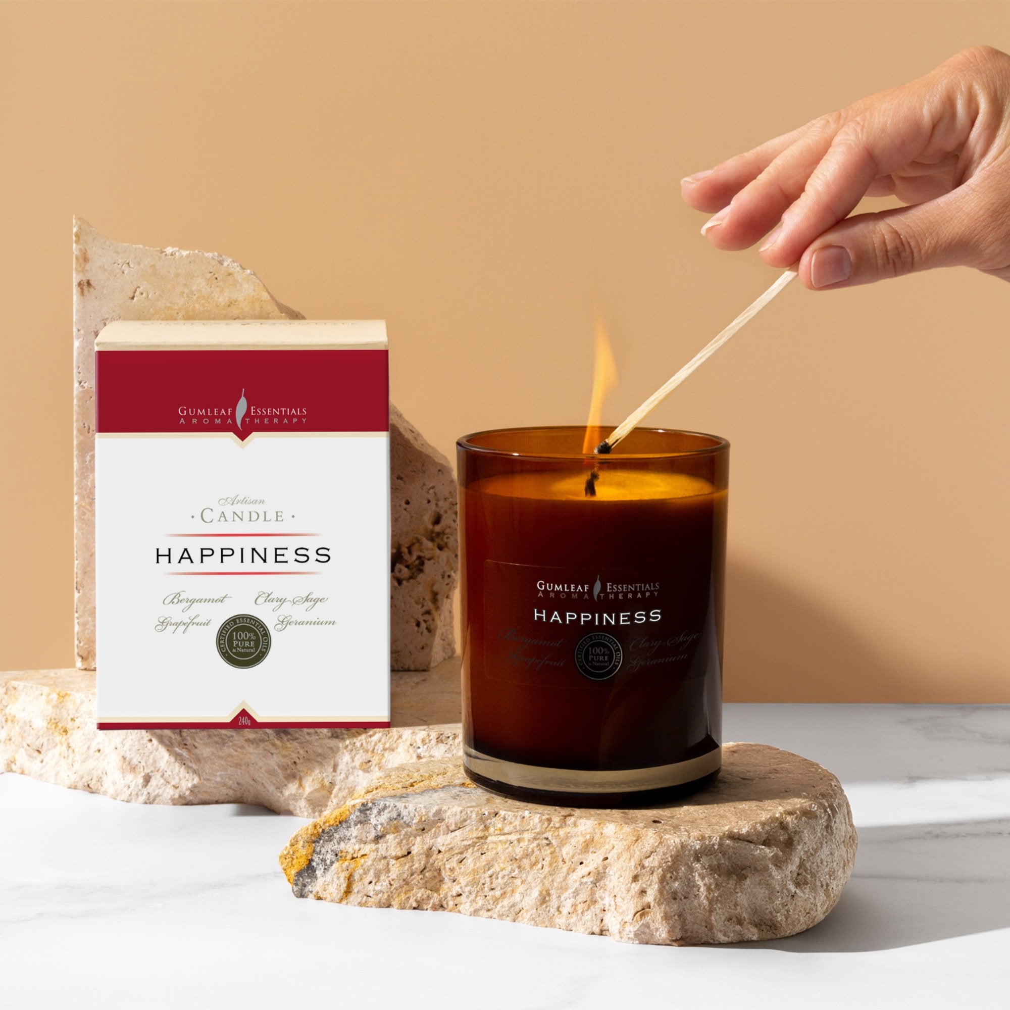 Happiness Artisan Soy Candle