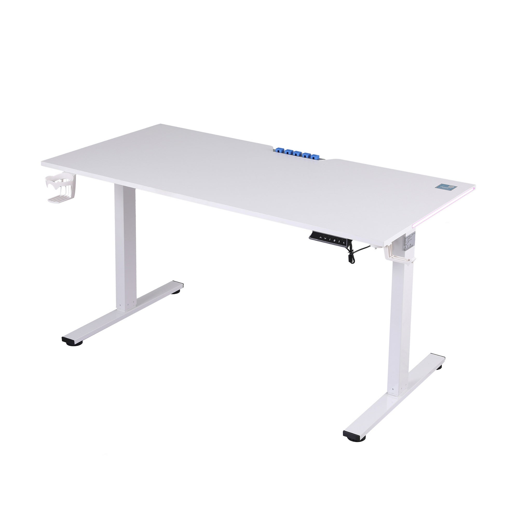 Electric Standing Desk Height Adjustable Gaming Desk Home Office 140cm Main image