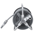 Green Fingers 20m Retractable Garden Hose Reel Heavy Duty 1/2" Hose Auto Rewind