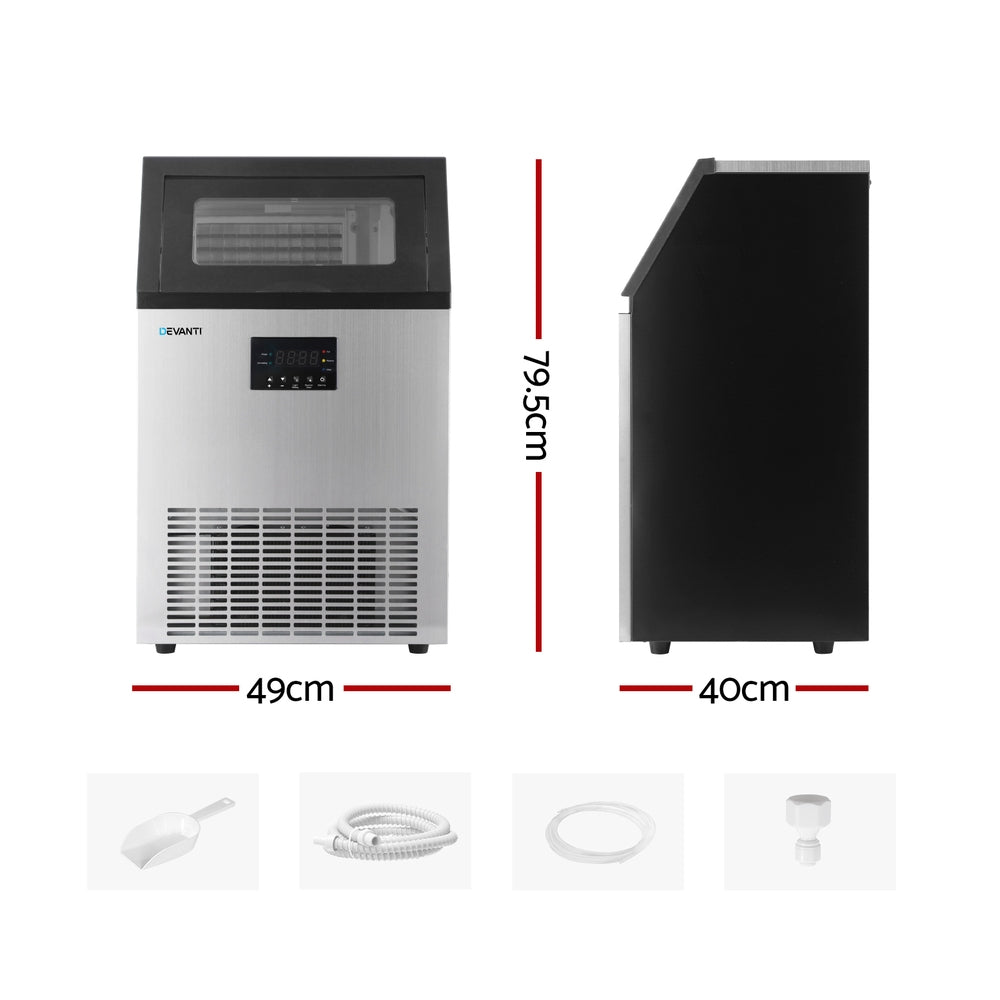 Devanti 60kg Ice Maker Commercial Machine Secondary image