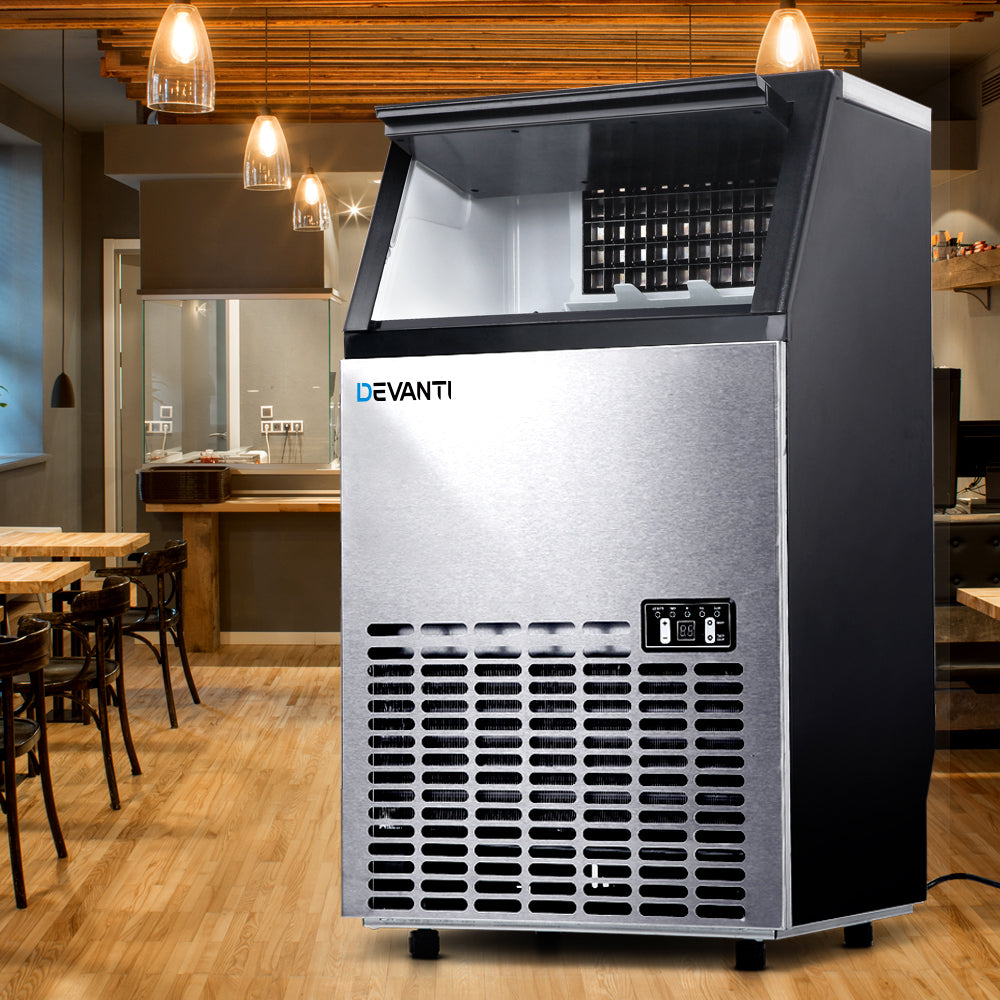Devanti 60kg Commercial Ice Maker Machine Main image