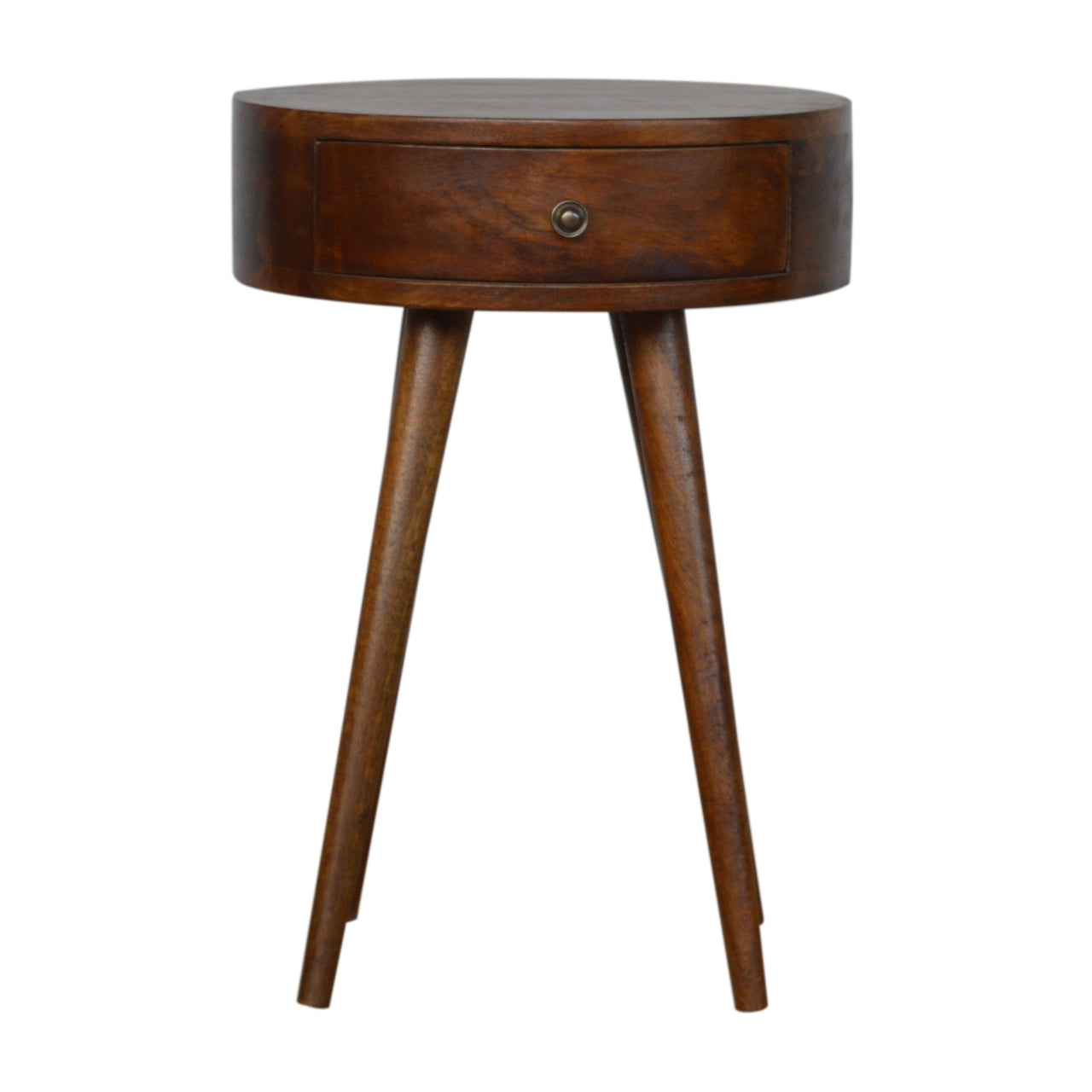 Nordic Chestnut Circular Bedside Main image