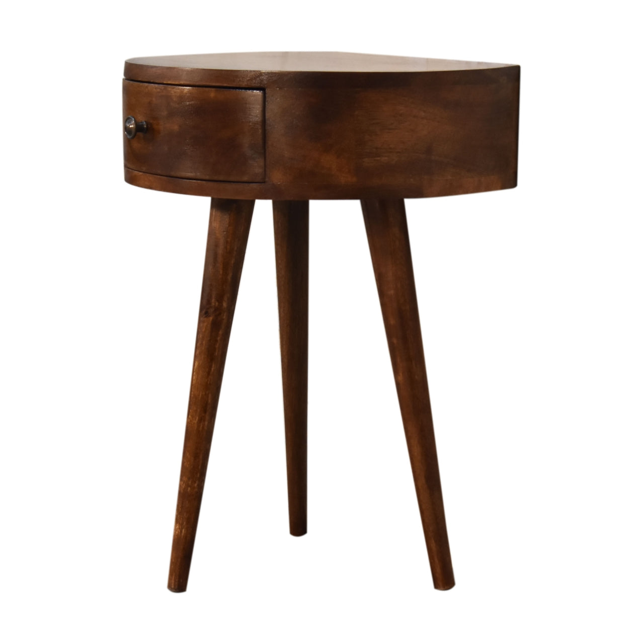 Chestnut Semi Circle Bedside Secondary image