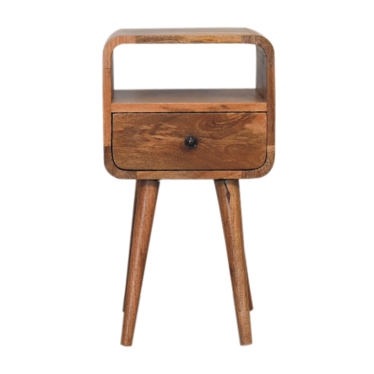 Mini Oakish Curve Open Bedside Secondary image