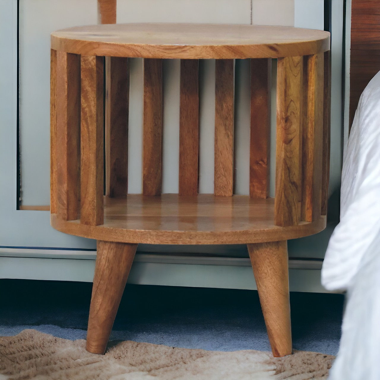 Ariella Single Shelf Bedside