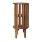 Ariella Double Shelf Oak-ish Bedside
