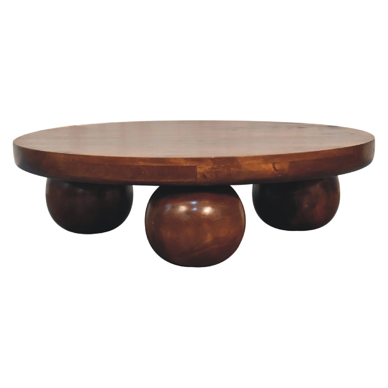 Chestnut Central Ball Table Main image