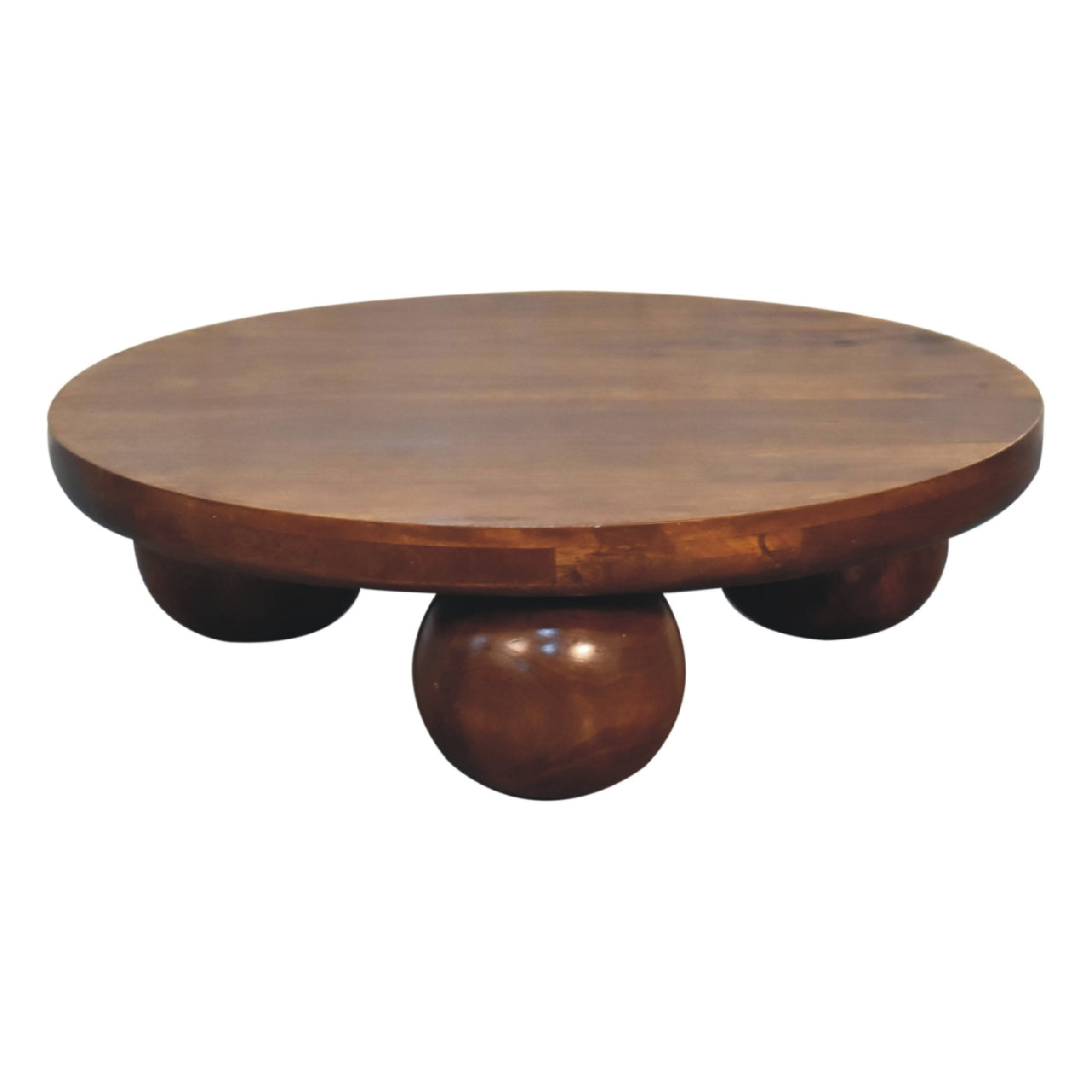 Chestnut Central Ball Table Secondary image