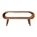 Amaya Nordic Style Oak-ish Coffee Table