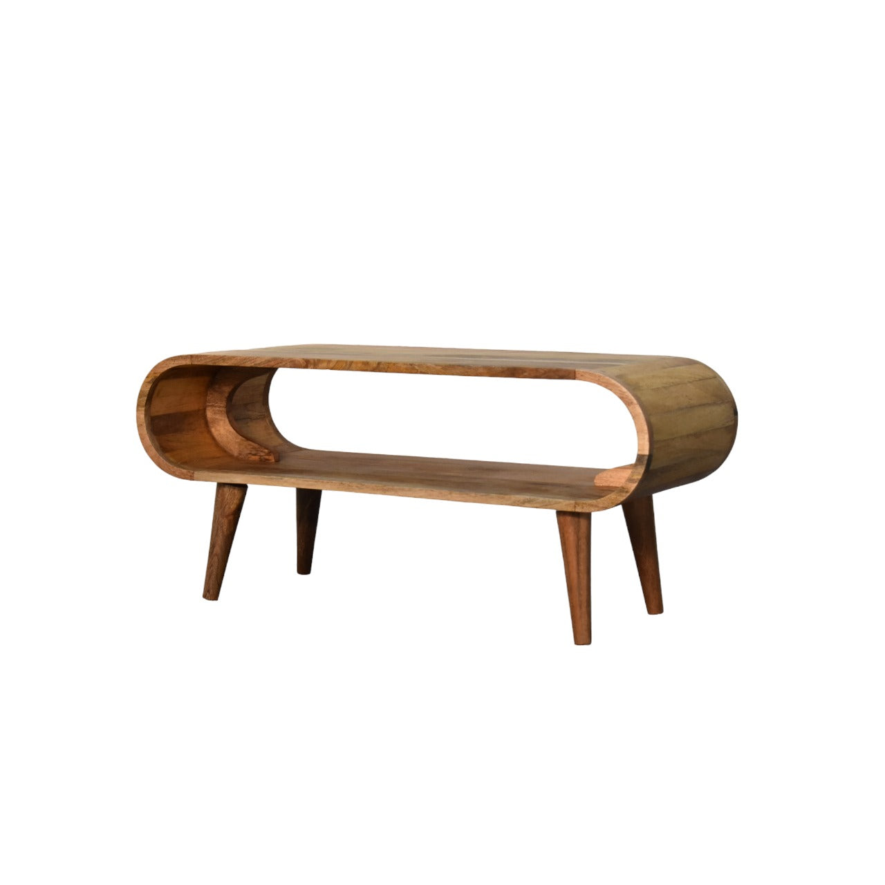 Amaya Nordic Style Oak-ish Coffee Table Secondary image