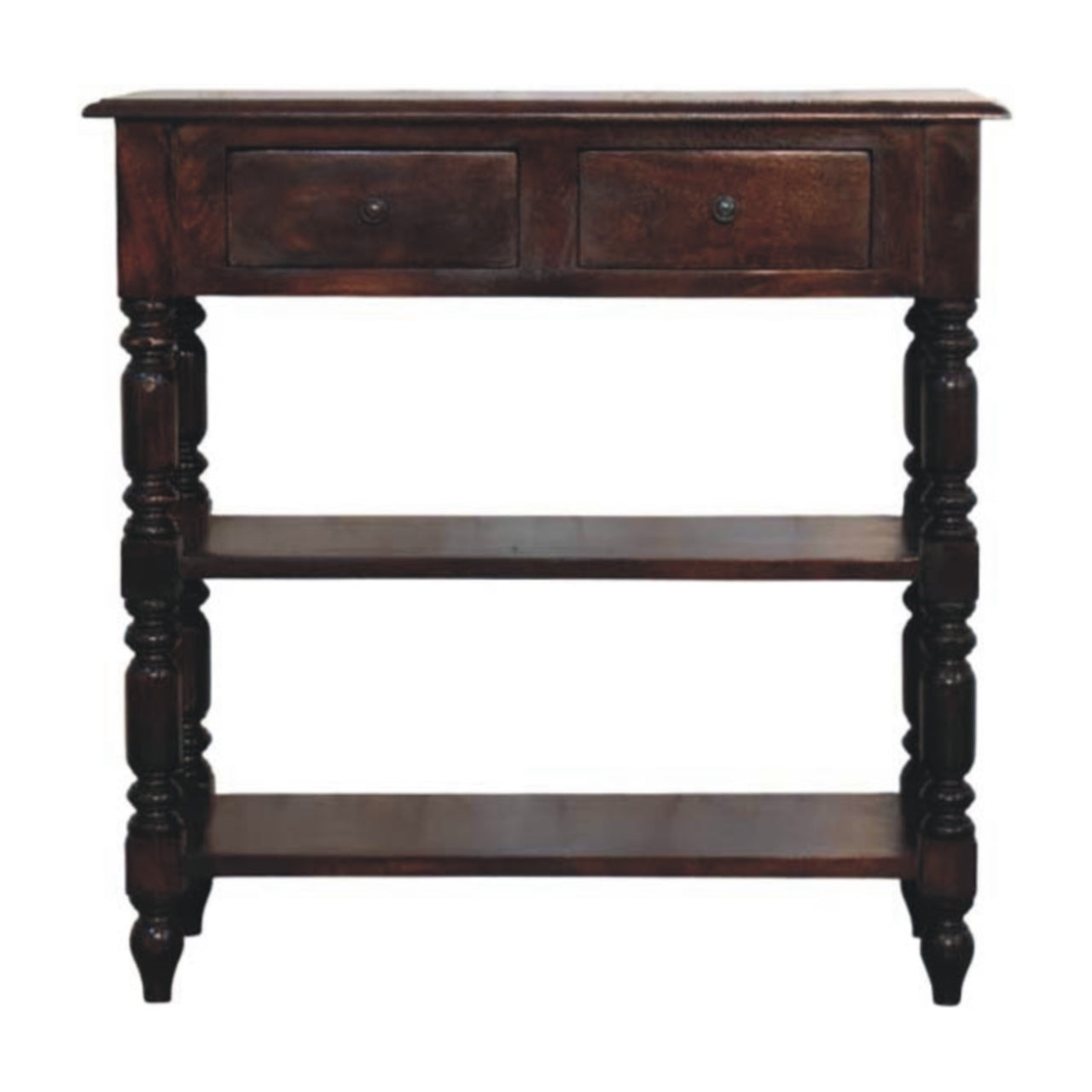 Turned legs Cherry Side Table Main image