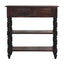 Turned legs Cherry Side Table