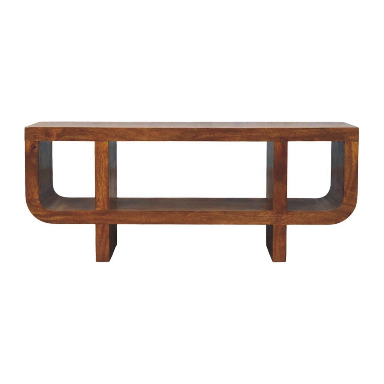 Orion Curved Chestnut Media Unit Hauptbild
