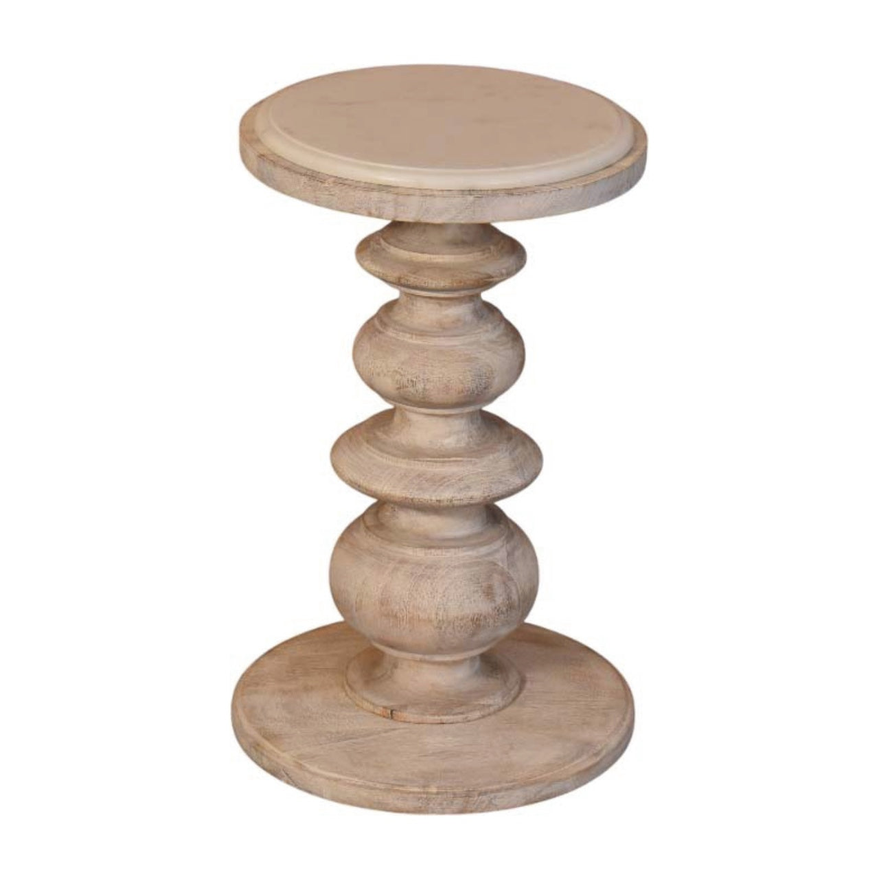 The Bellis Marble Accent Table Secondary image