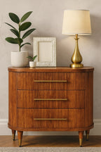 Emerson Ribbed 4-Drawer Chest