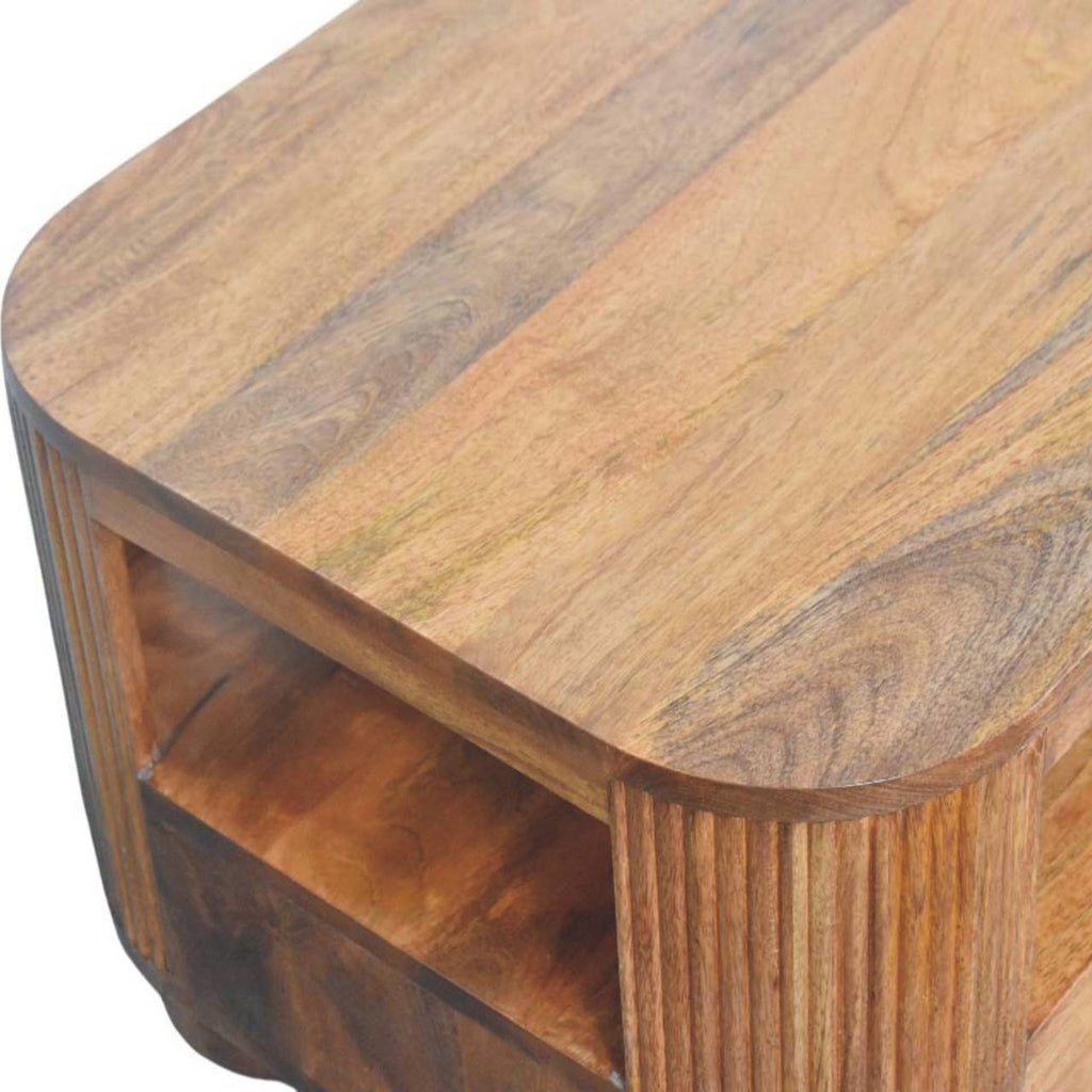 Briarwood Fluted Coffee Table