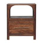 Arc-Line Bedside Table