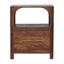 Arc-Line Bedside Table