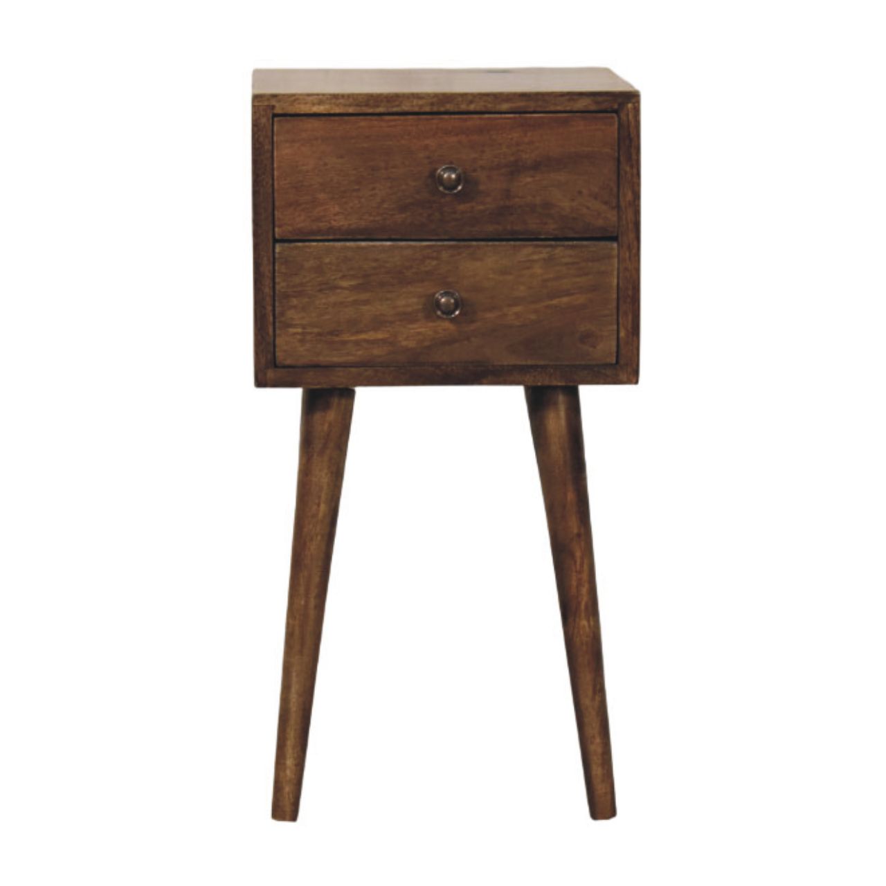 Nordic 2 Drawer Bedside in Classic Grey Main image
