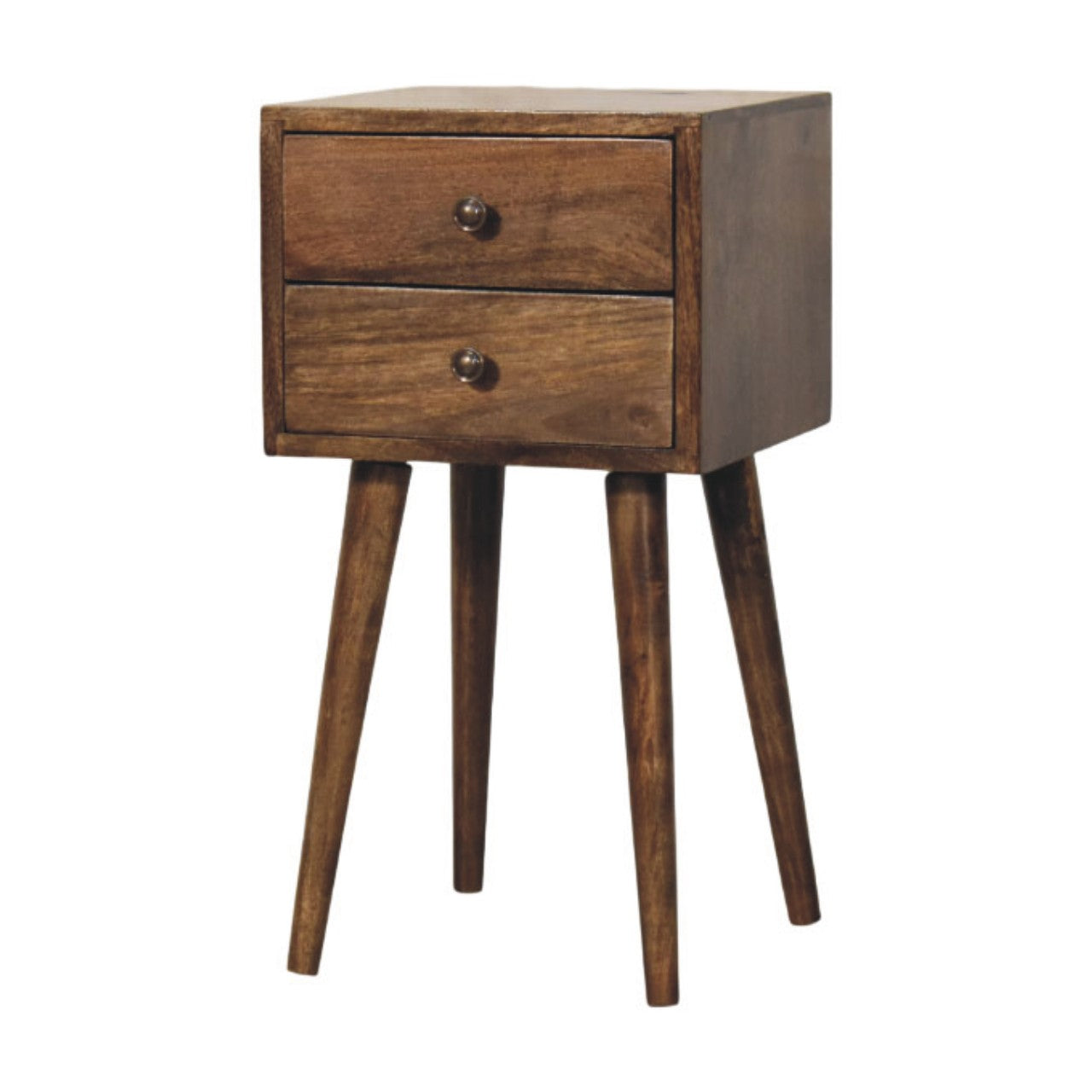 Nordic 2 Drawer Bedside in Classic Grey Secondary image