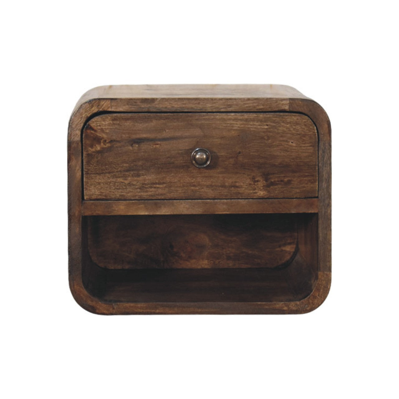 Rounded One-Drawer Nightstand Main image