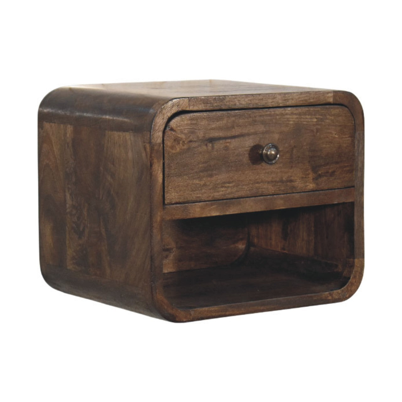Rounded One-Drawer Nightstand Secondary image