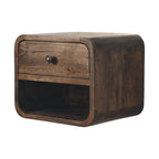 Rounded One-Drawer Nightstand