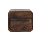 Rounded One-Drawer Nightstand