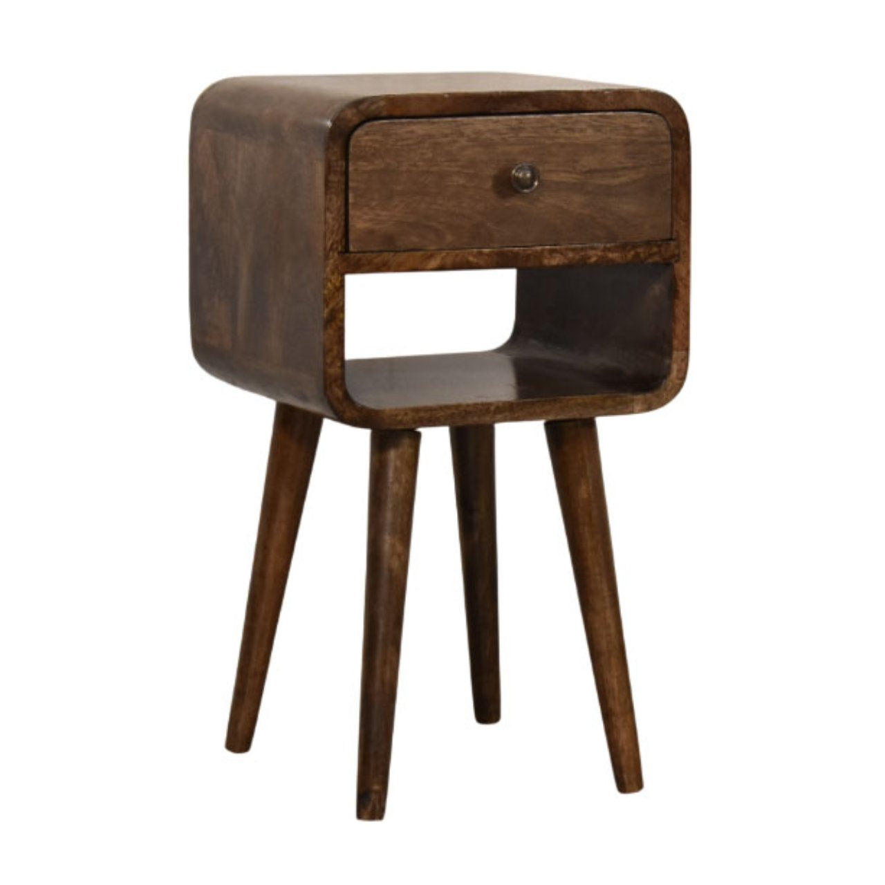 Rounded Open Shelf Bedside Secondary image