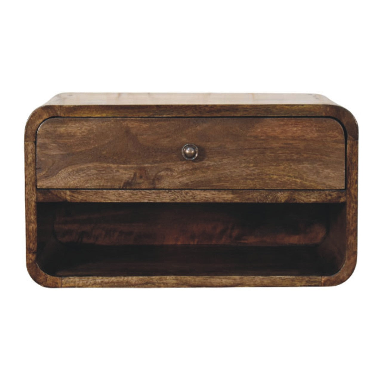 Rounded Edge 1-Drawer Bedside Main image