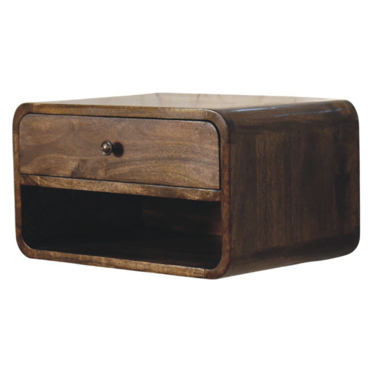 Rounded Edge 1-Drawer Bedside Secondary image