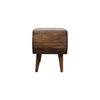Rounded Edge 2-Drawer Media Unit